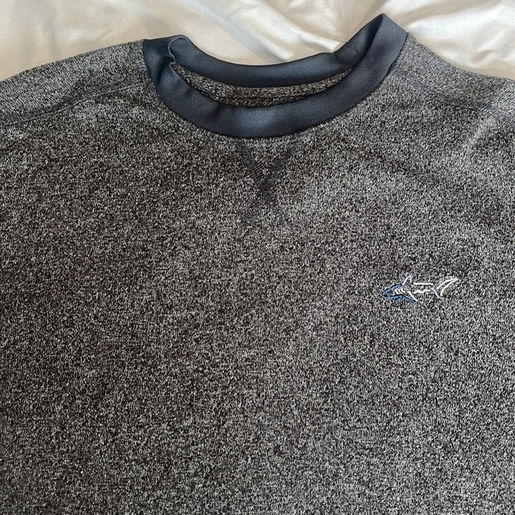Greg Norman Collection Gray Crew Neck Sweater - Picture 2 of 7